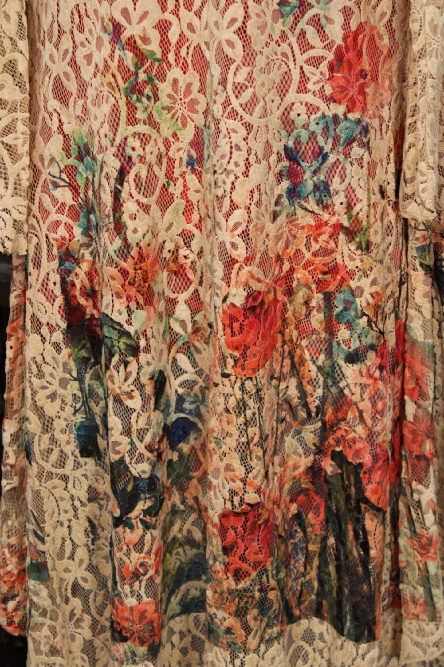 Pocket Full of Roses Taupe Cardigan