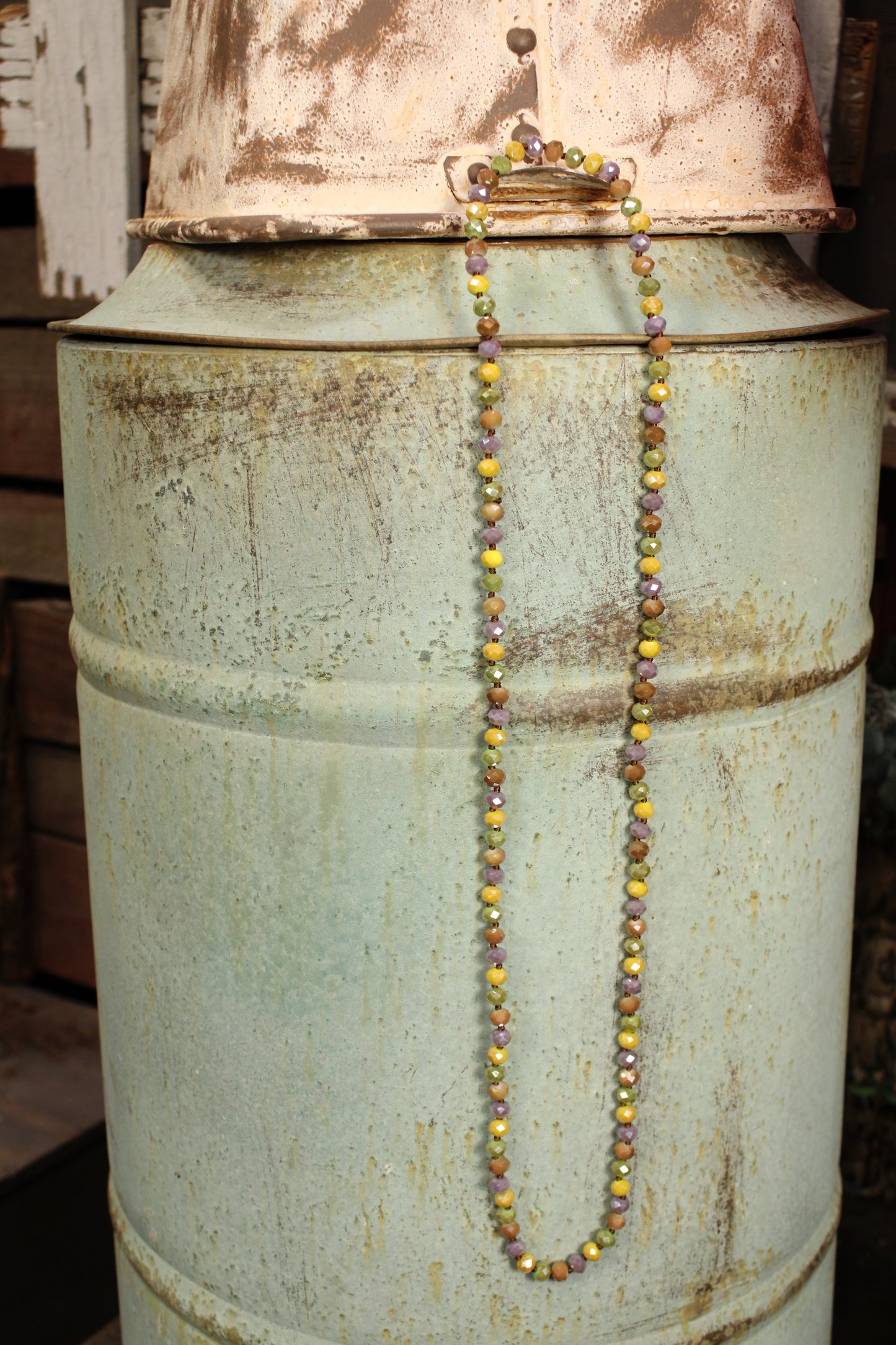 Sparkle And Shine Earth Short Necklace