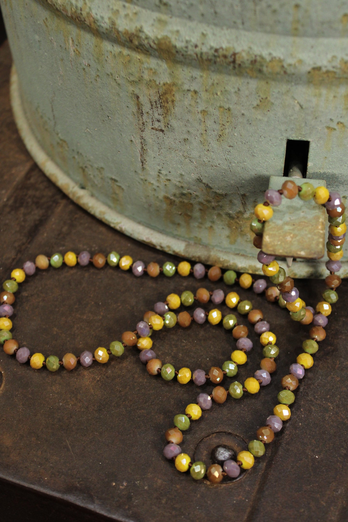 Sparkle And Shine Earth Short Necklace