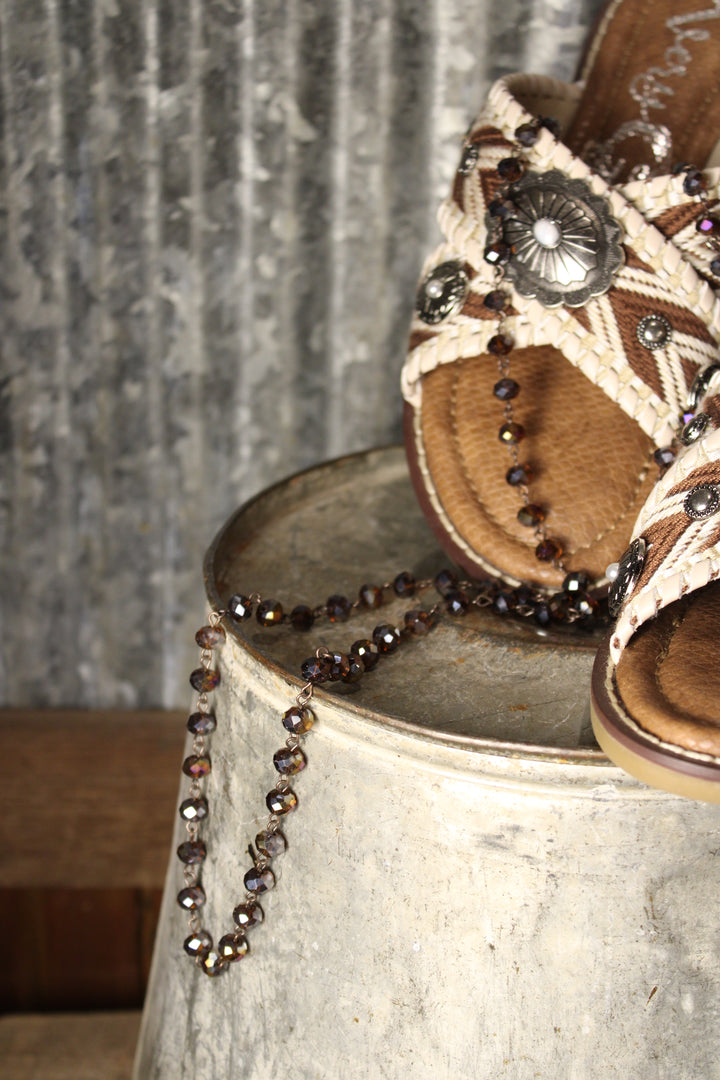 Sparkle And Shine Espresso Short Necklace