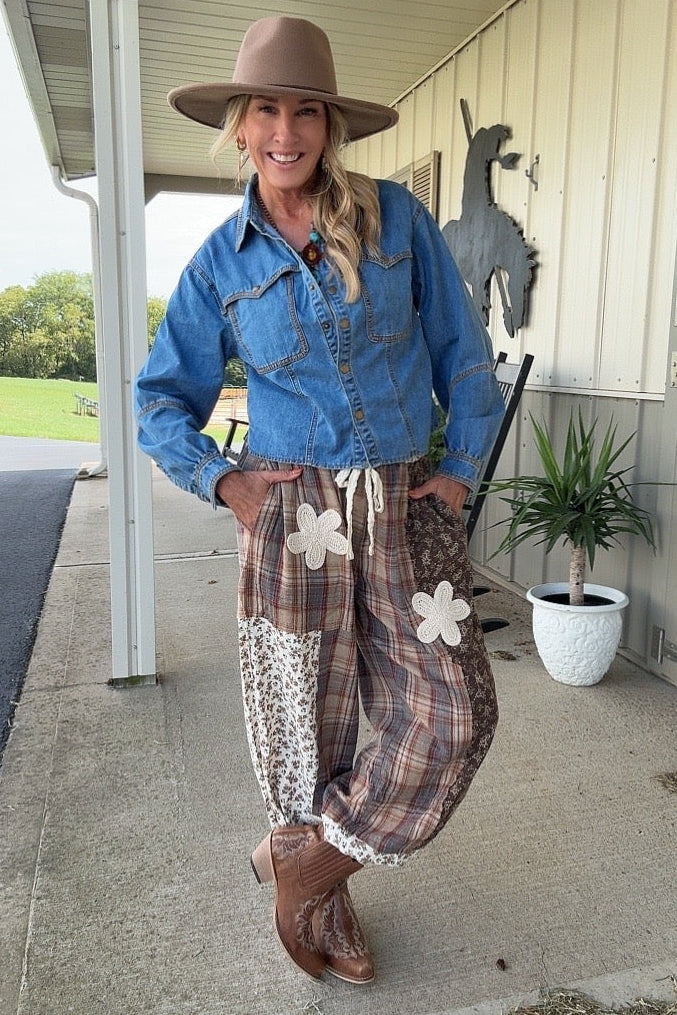 Dusty Trails Denim Shacket