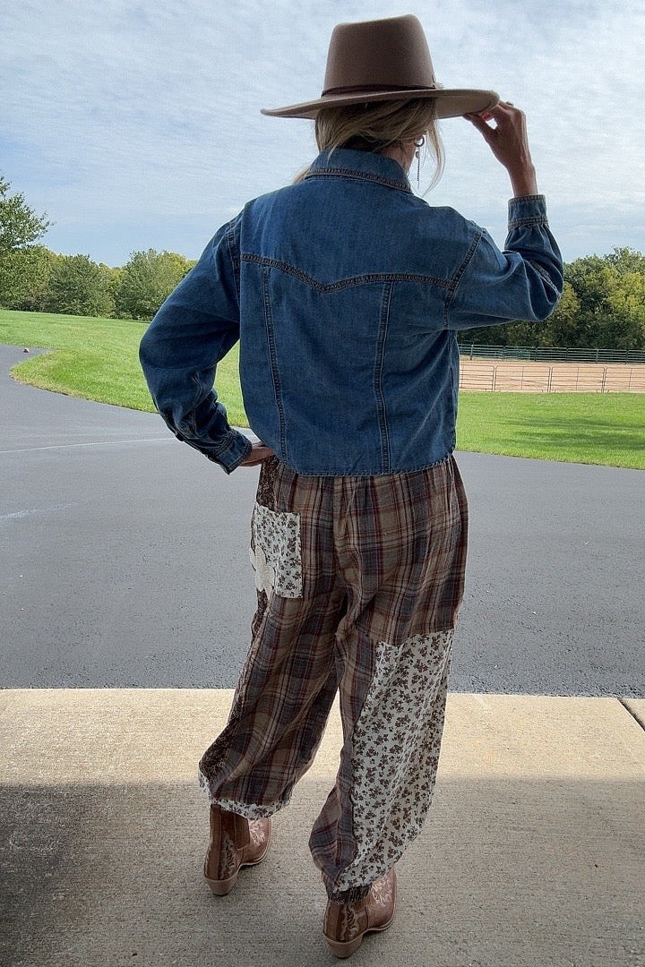 Dusty Trails Denim Shacket