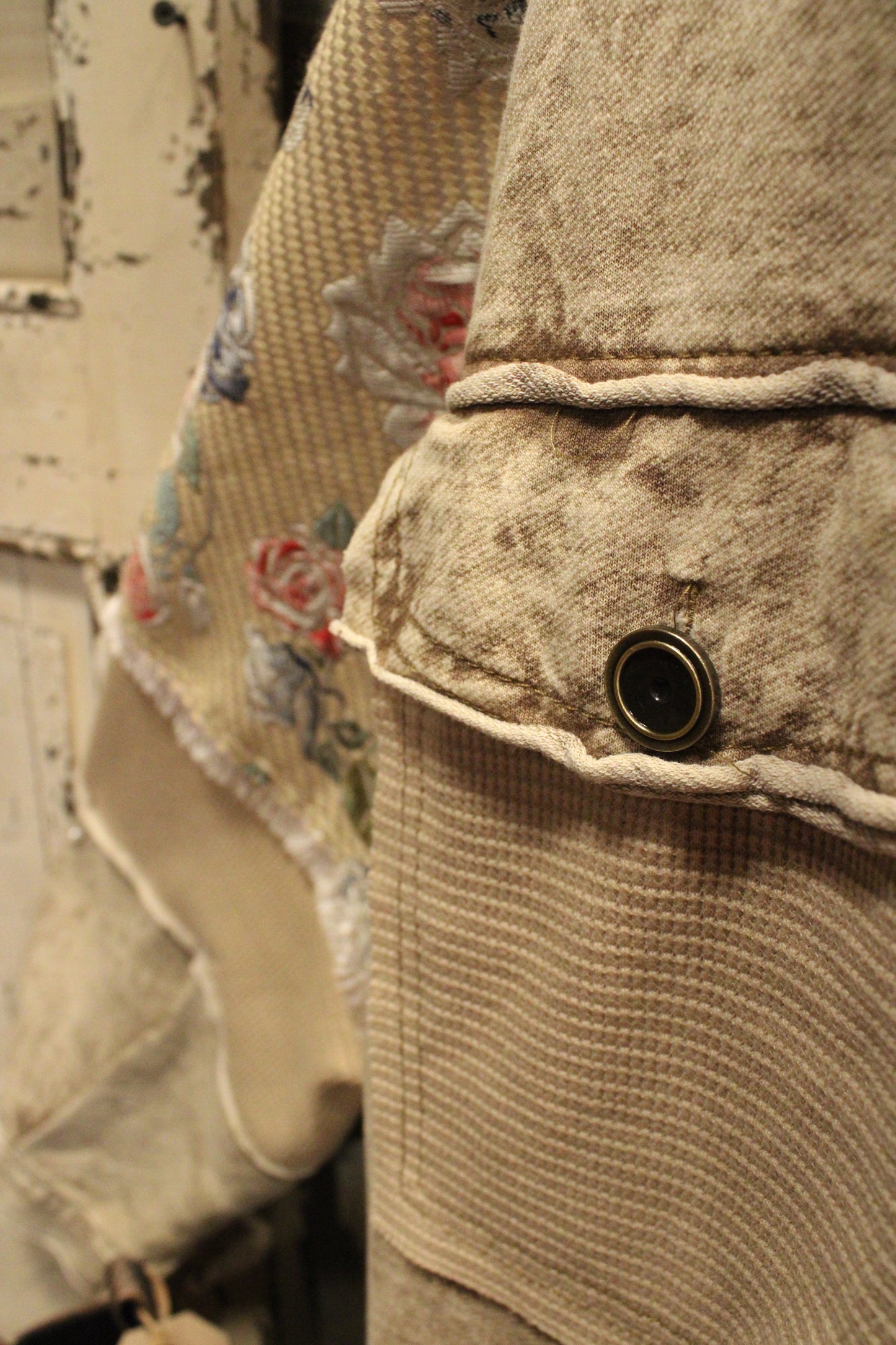 Touch of Floral Button Up Jacket