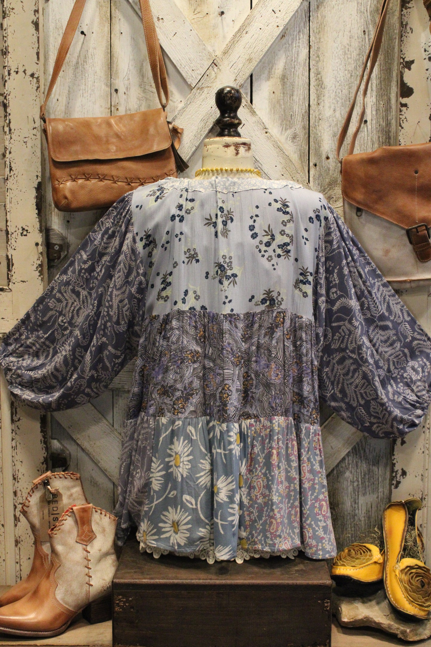 Vintage Bluebell Tunic