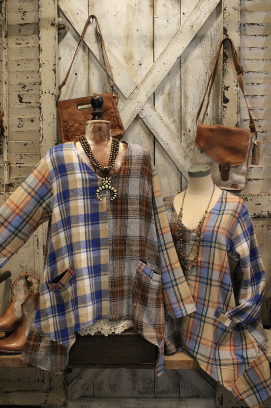 Fun In Plaid Tunic