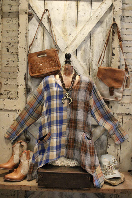 Fun In Plaid Tunic