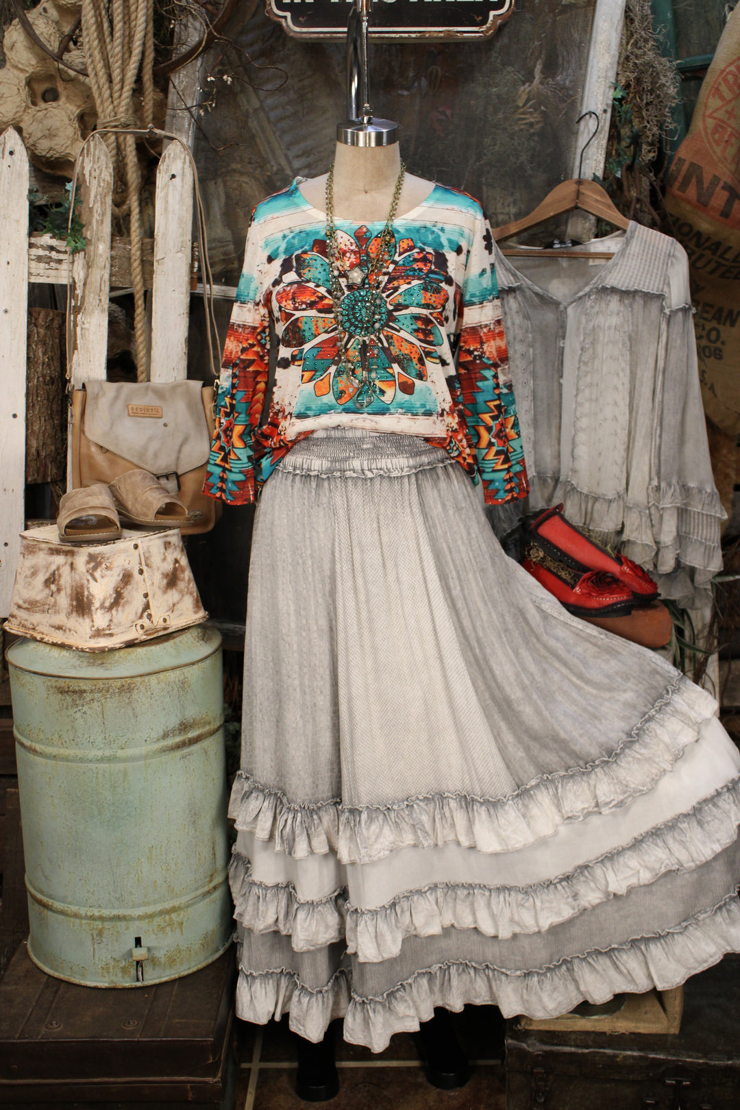 Moonmist Maxi Skirt