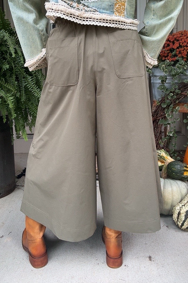 Luxe Olive Pants