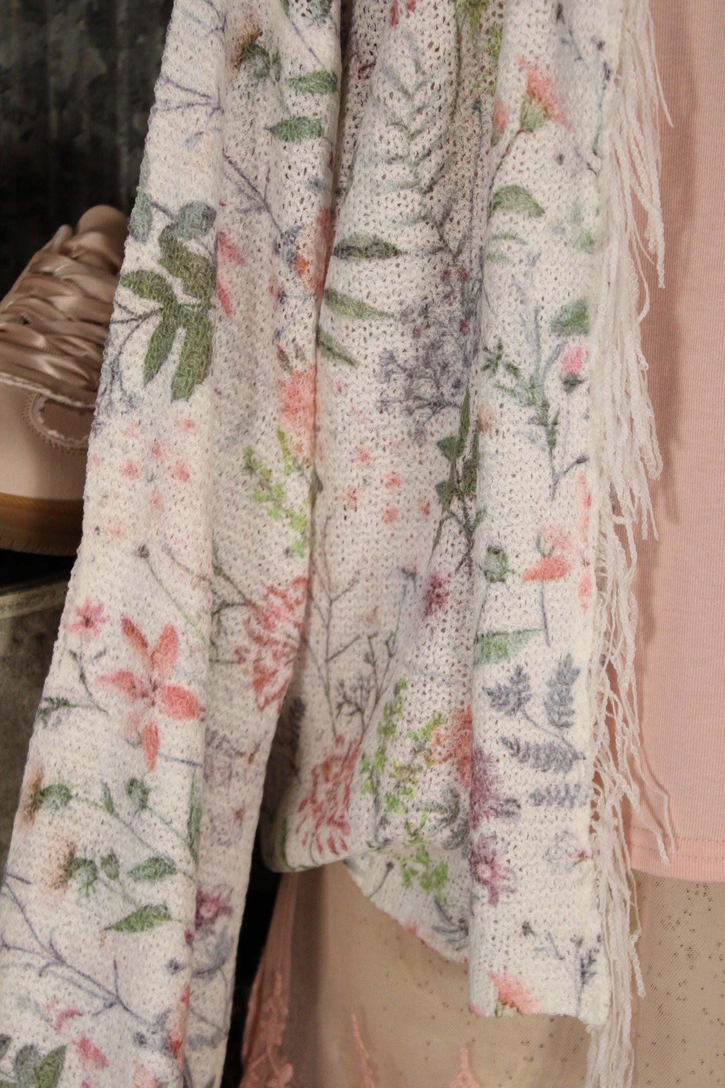 Whispering Meadow Fringe Cardigan