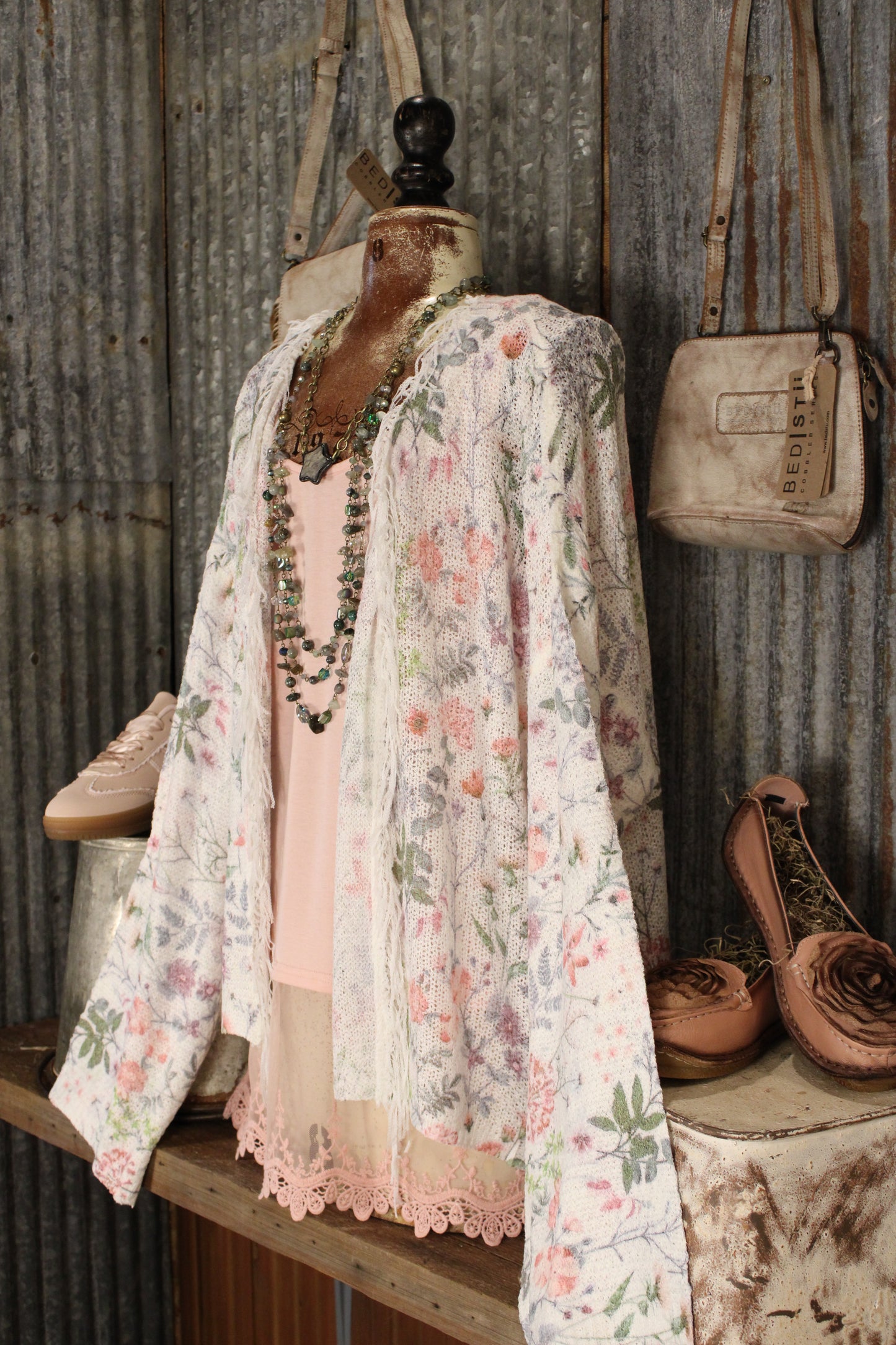 Whispering Meadow Fringe Cardigan