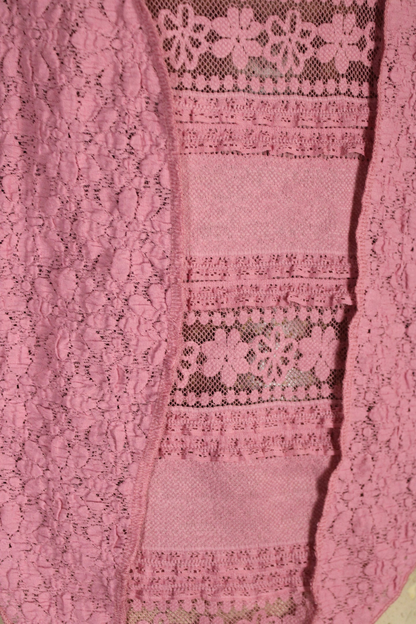 Now You See Me Pink Mesh Top