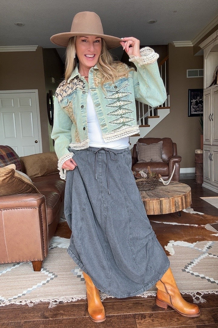 Midnight Breeze Skirt