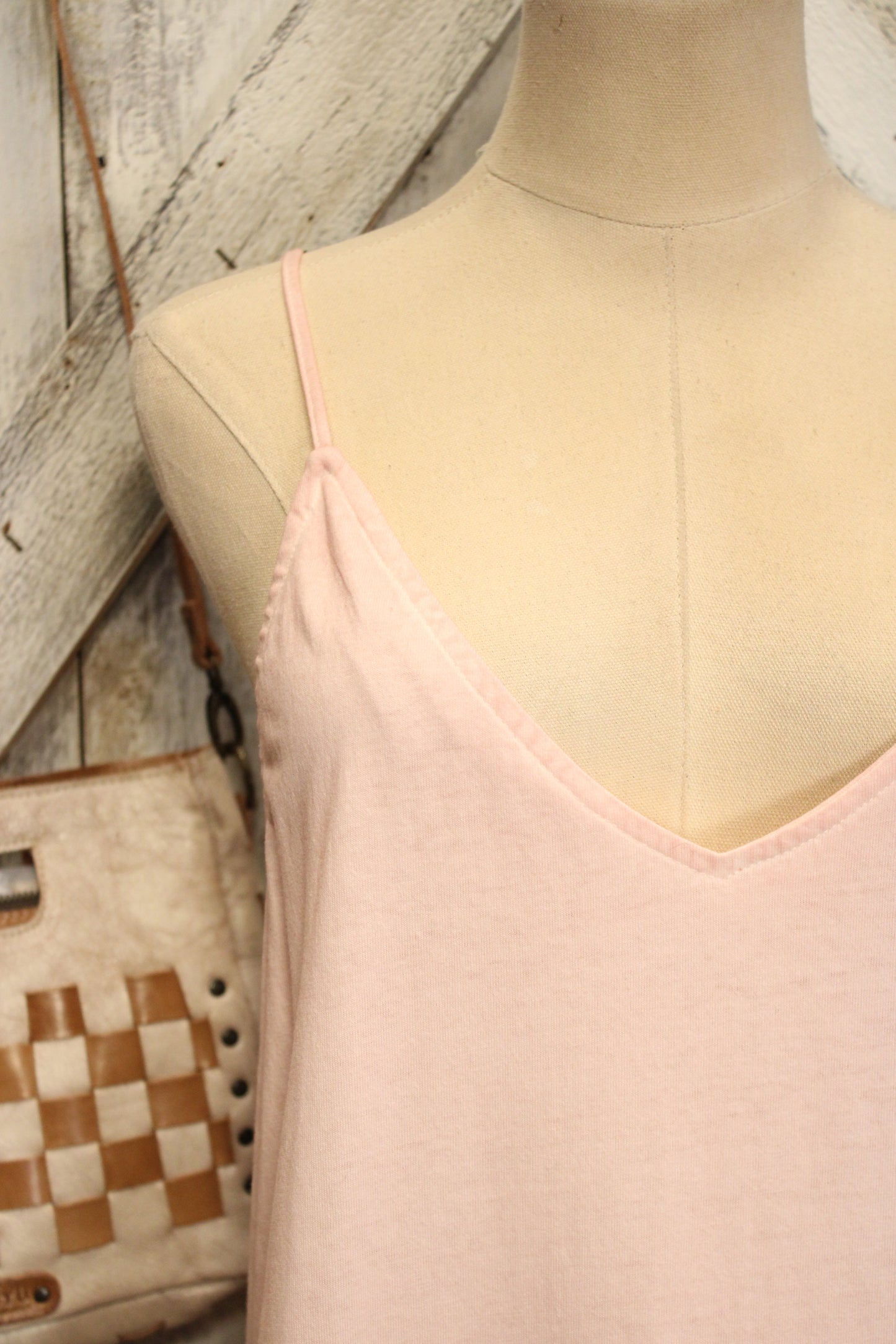 Sunwashed Pink Slip Dress