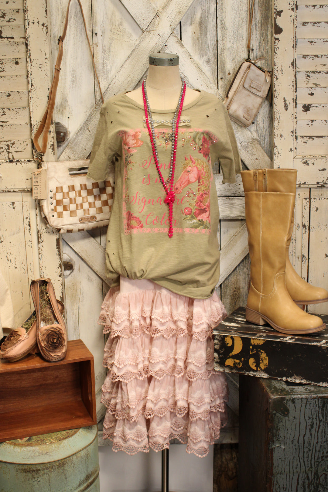 Sunwashed Pink Slip Dress