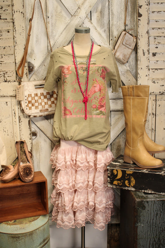 Sunwashed Pink Slip Dress