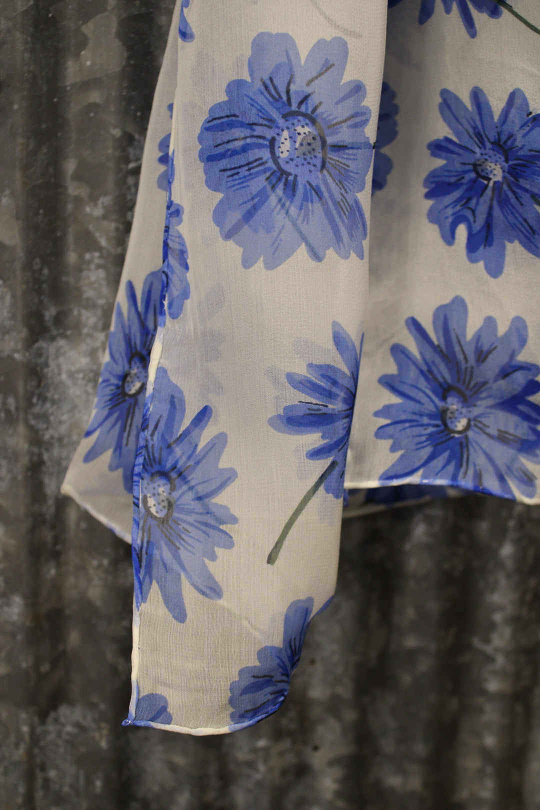 Blue Daisy Days Scarf