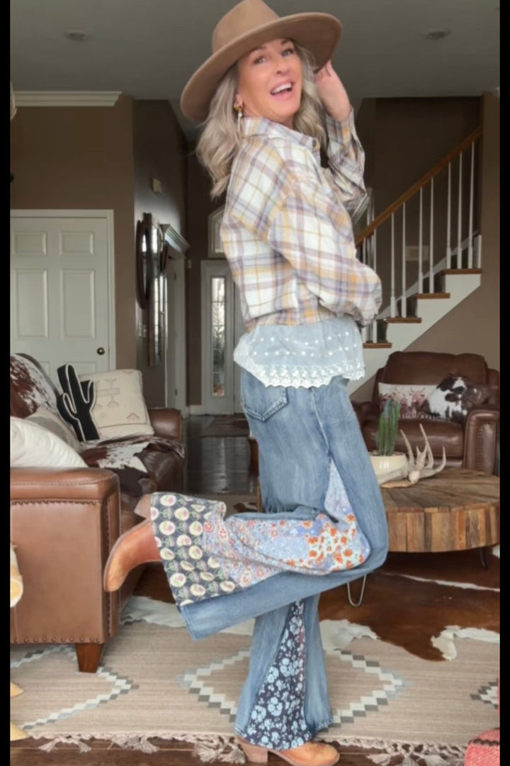 Flora Flow Jeans