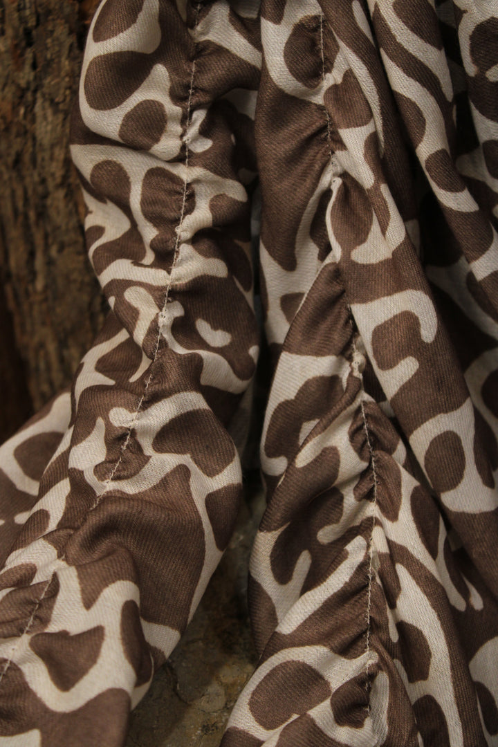 Coffee and Cream Scarf