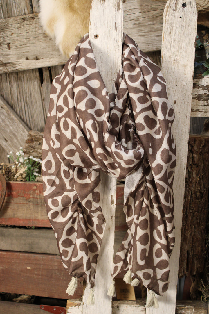 Coffee and Cream Scarf