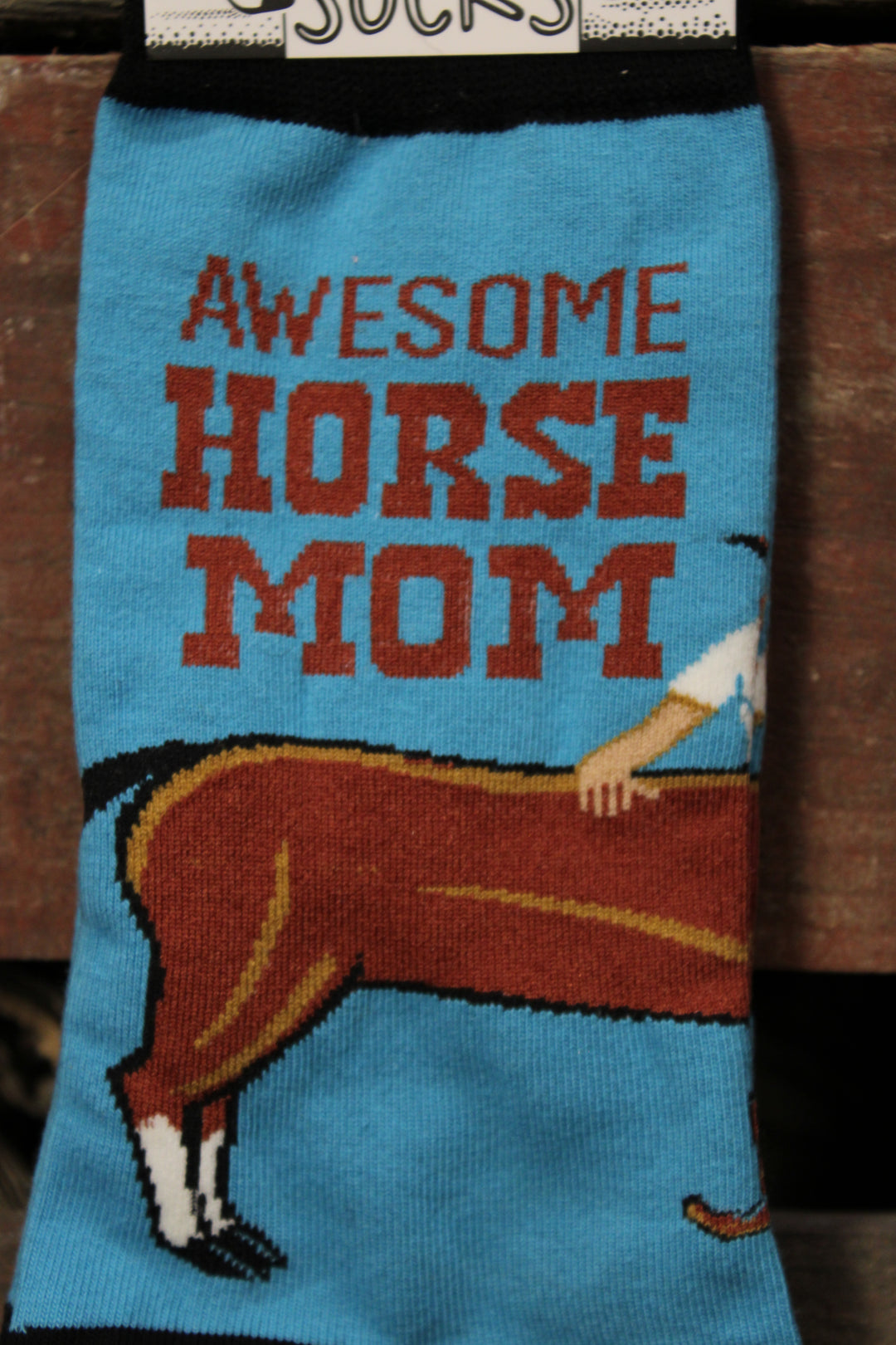 Awesome Horse Mom Socks