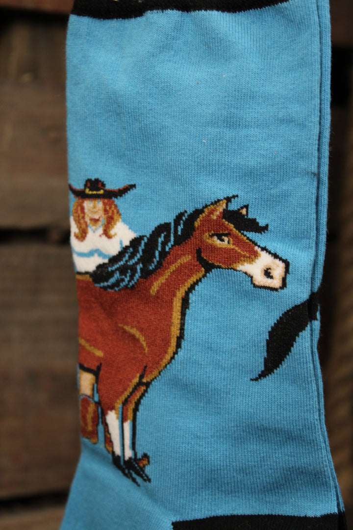 Awesome Horse Mom Socks