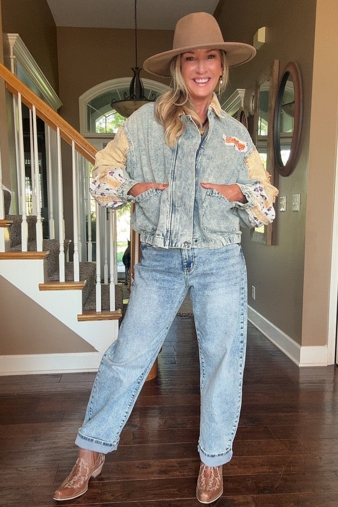 Sunset &amp; Stars Denim Jacket