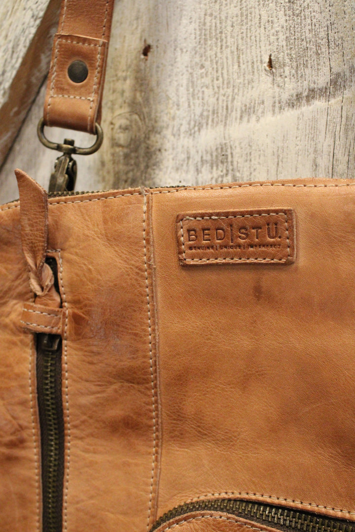 Bed|Stu Aiken Tan Rustic Handbag