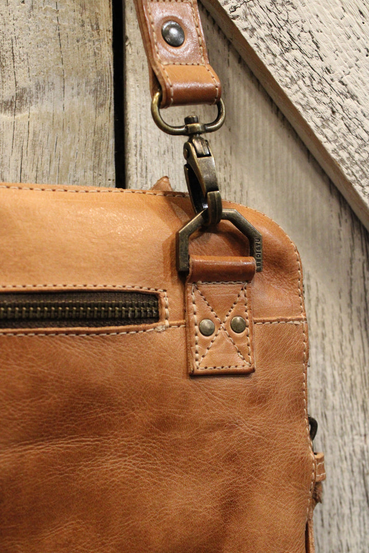 Bed|Stu Aiken Tan Rustic Handbag