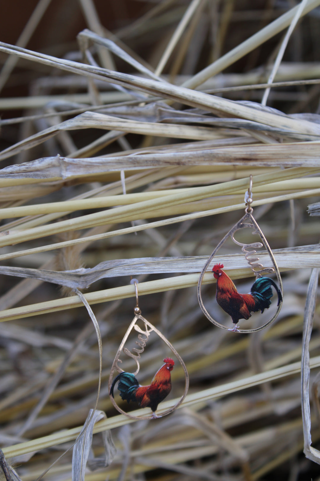 Queen of the Coop Earrings