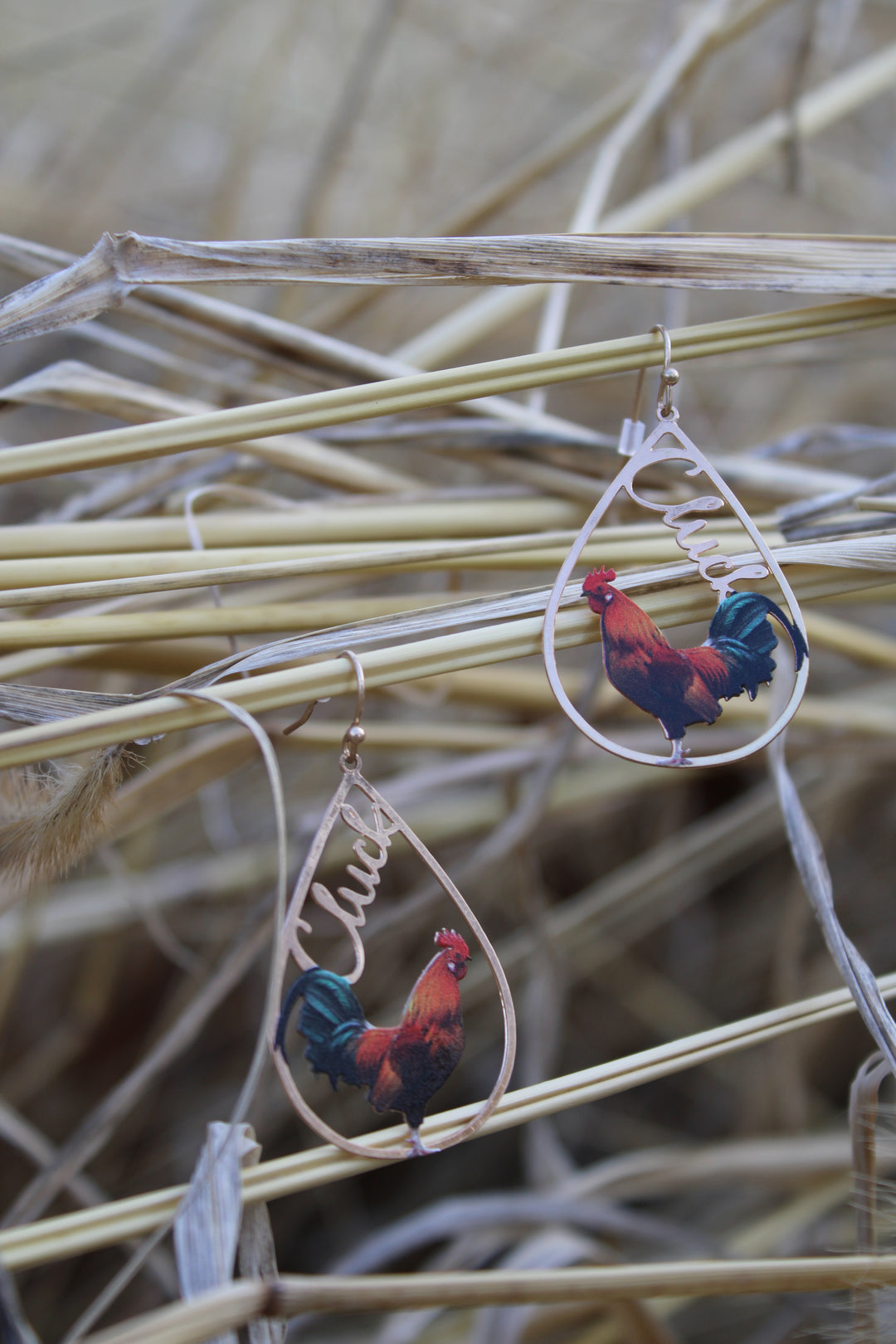 Queen of the Coop Earrings