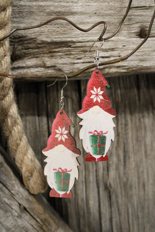 Christmas Gnome Earrings