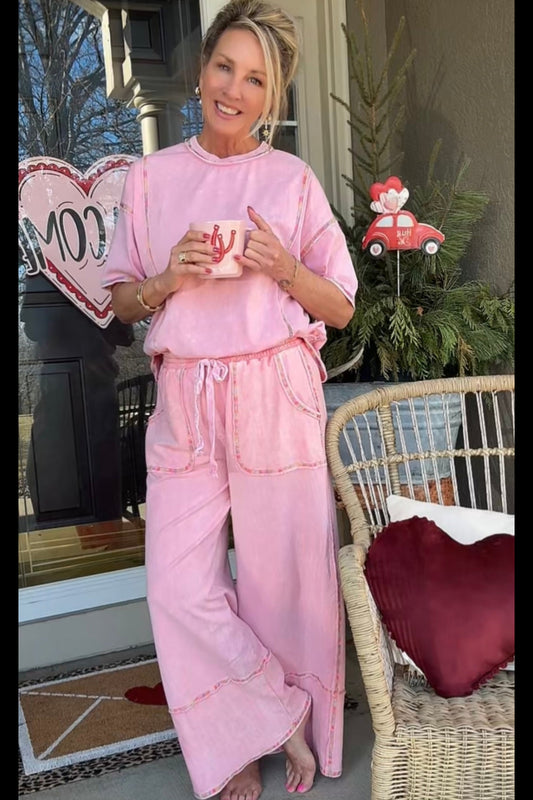 Cotton Candy Stitch Pants