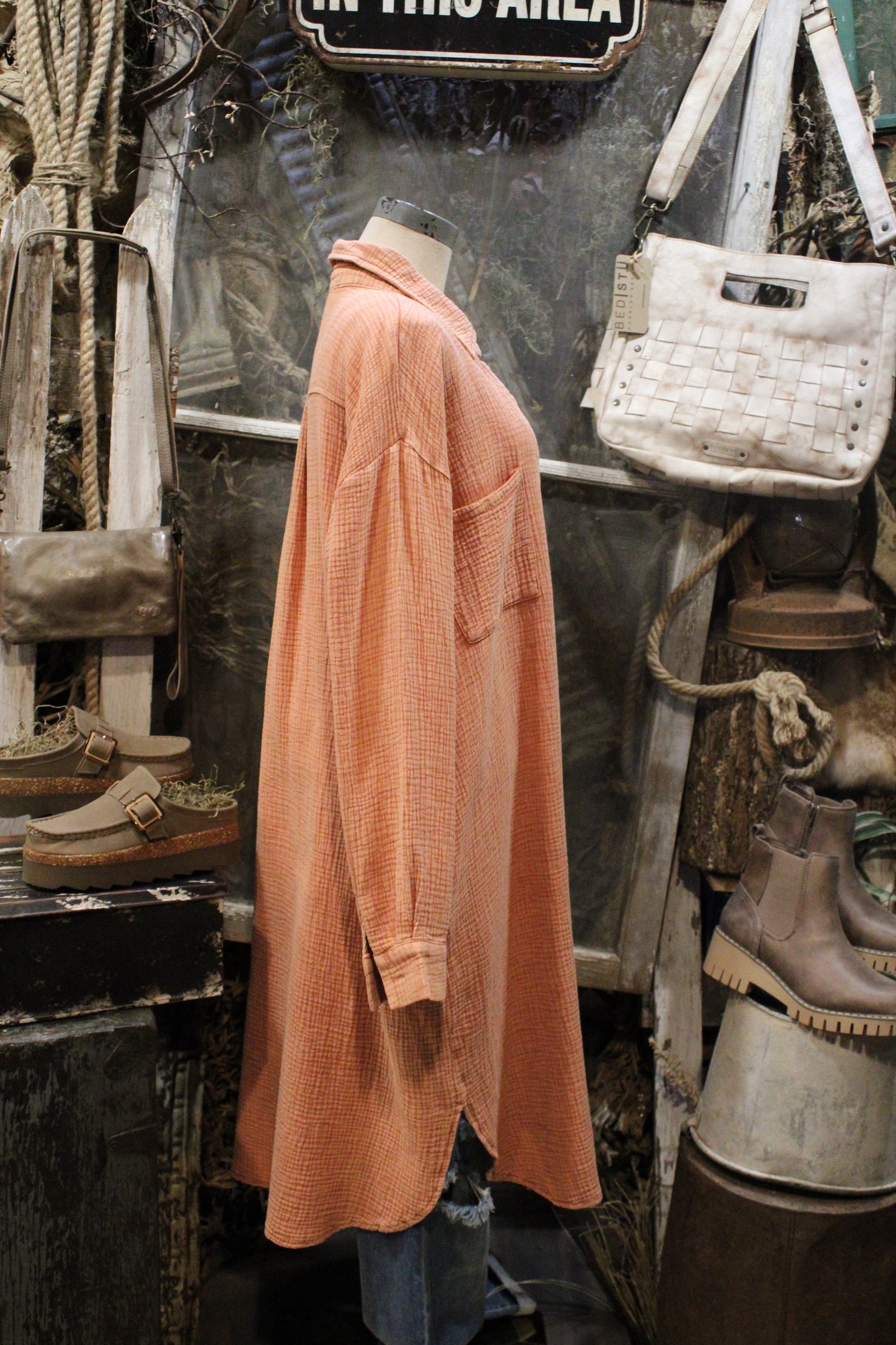 Western Spirit Shirt Dress