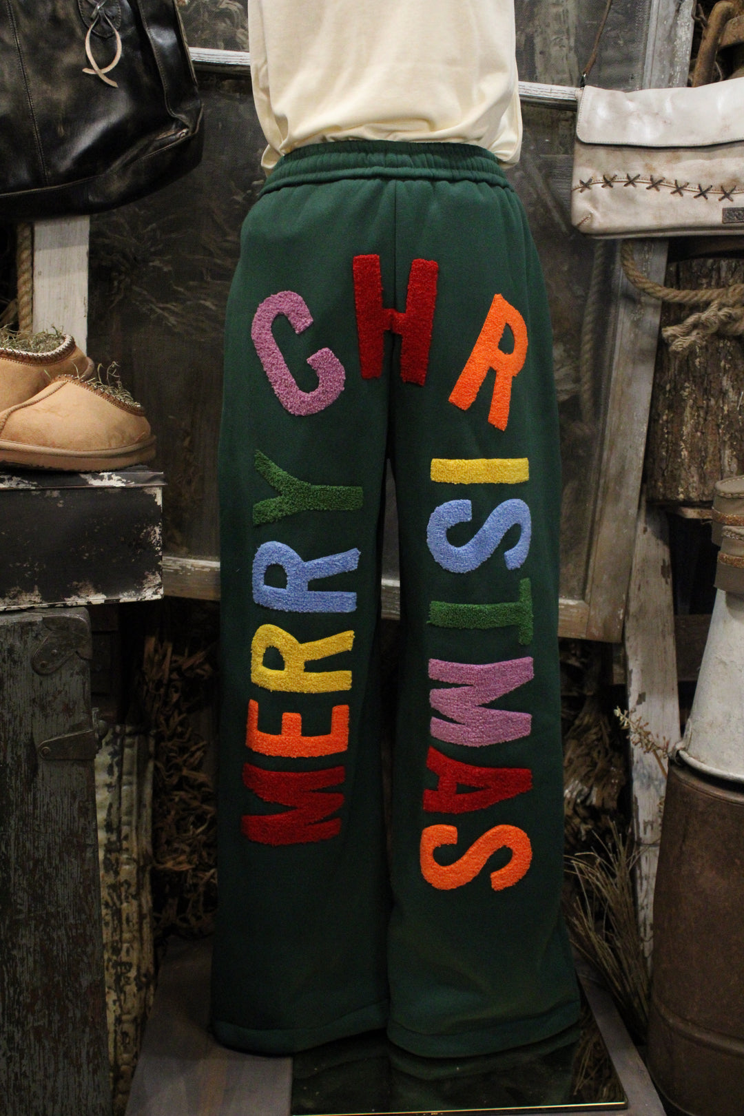 HO HO HO Merry Christmas Pants