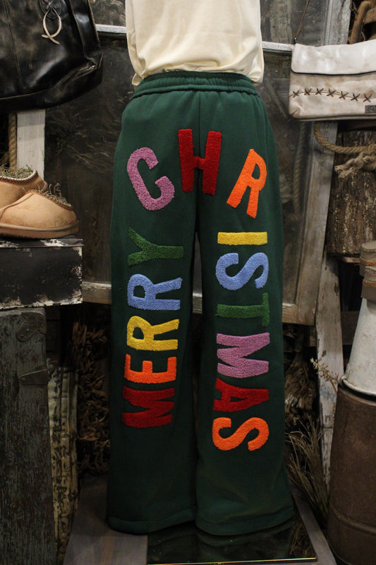 HO HO HO Merry Christmas Pants