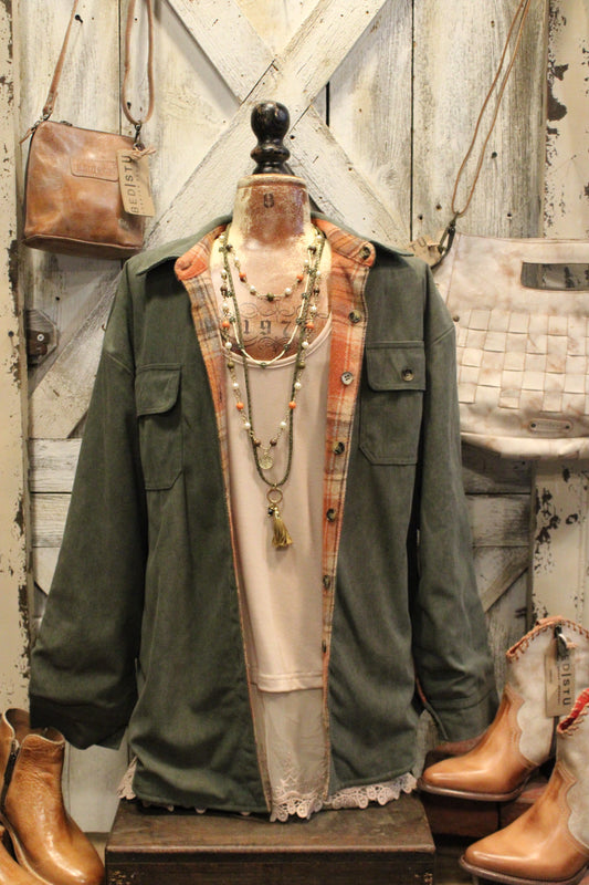 Reversible Rebel Corduroy Shacket