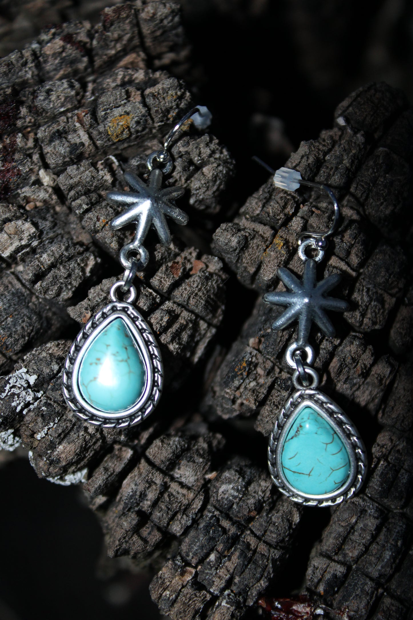 Turquoise Shooting Stars Earrings