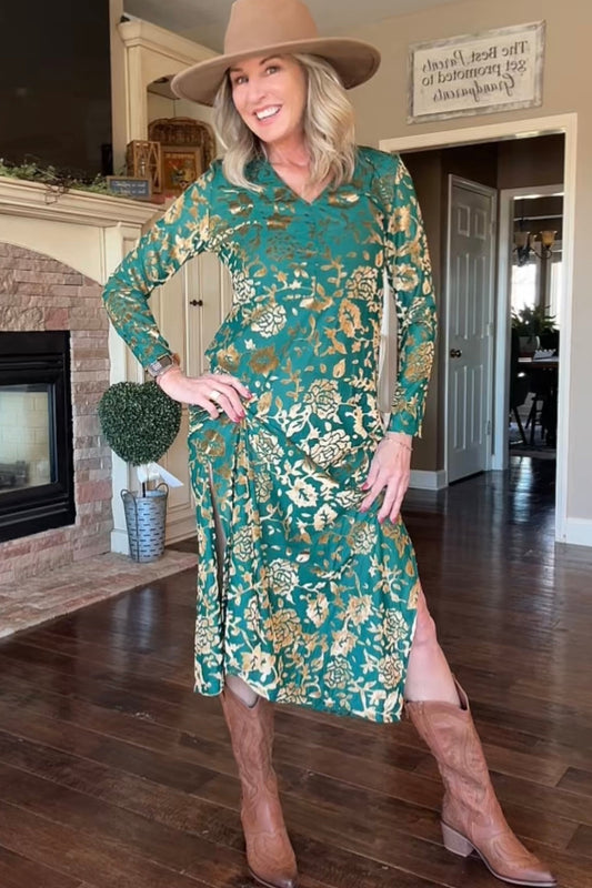 Golden Hour Garden Dress