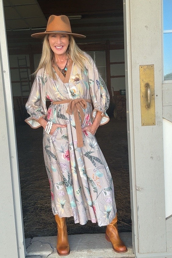 Botanical Dreamscape Dress