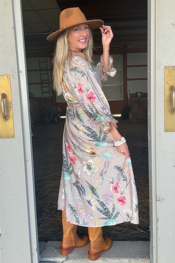 Botanical Dreamscape Dress