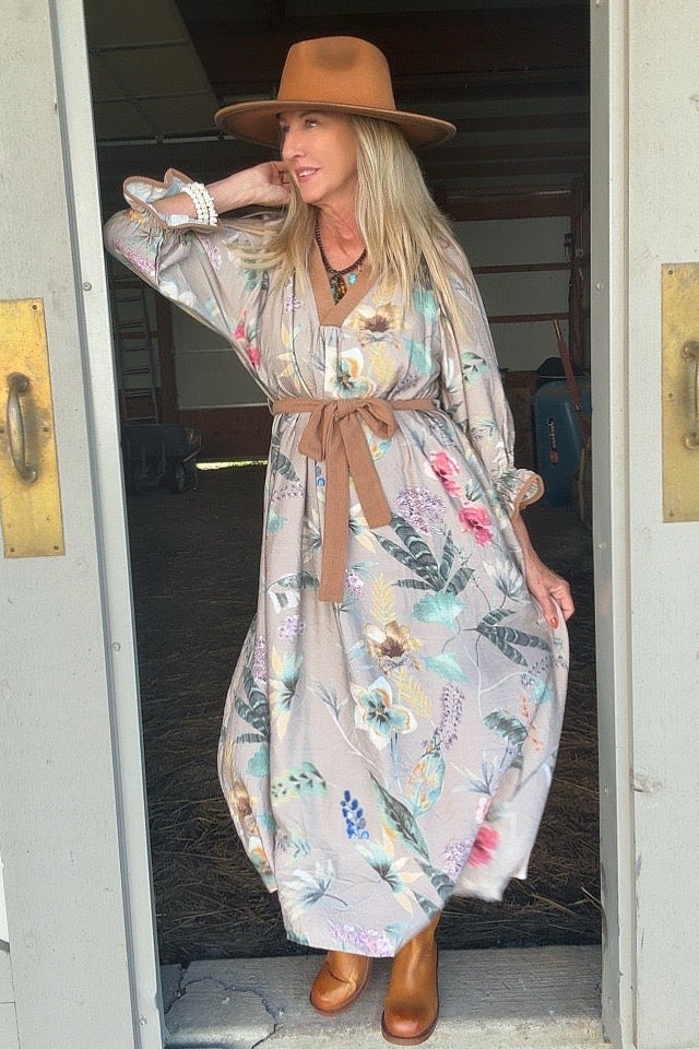 Botanical Dreamscape Dress