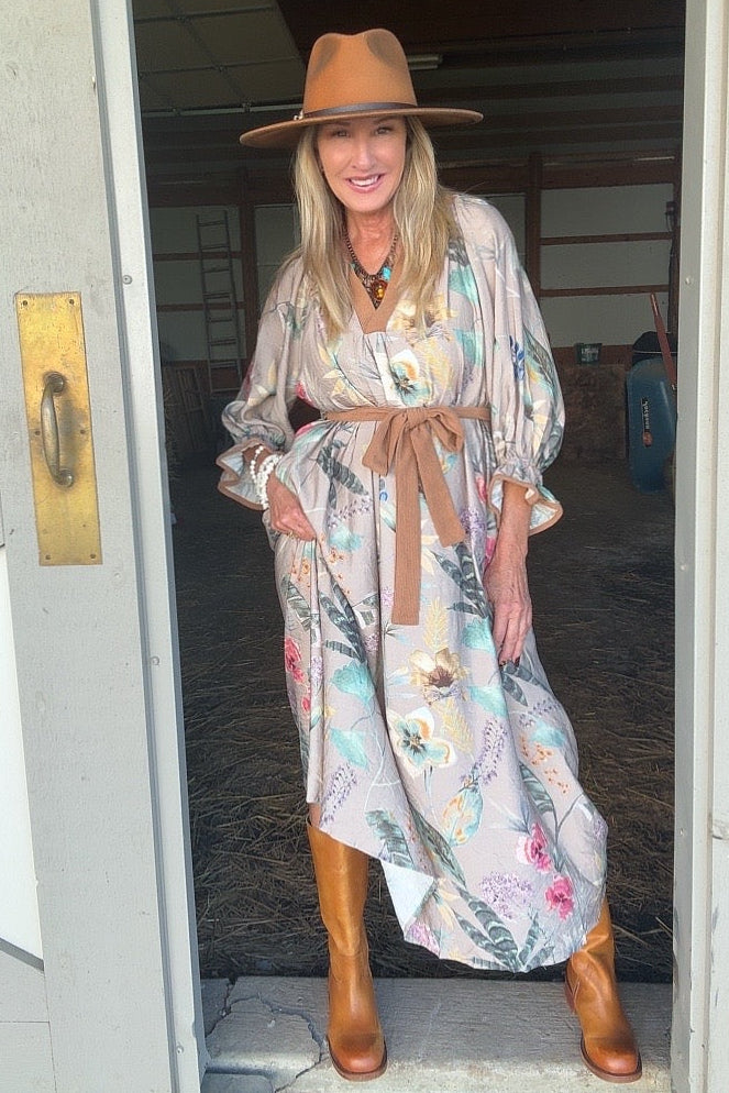 Botanical Dreamscape Dress