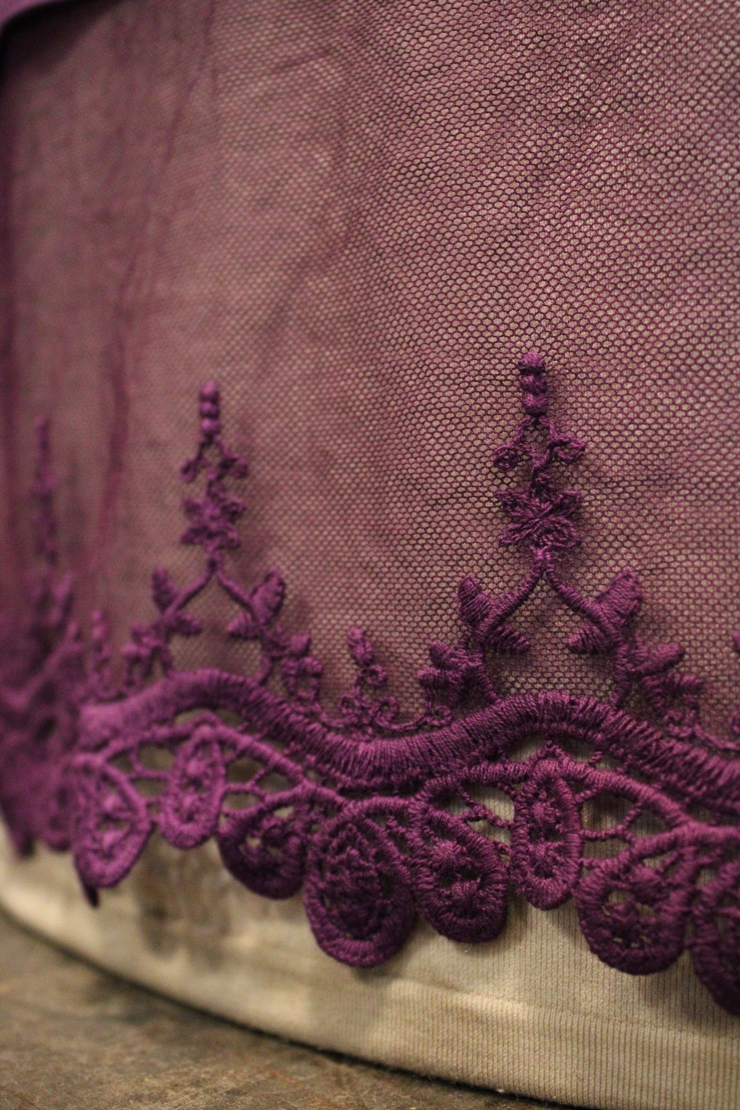 Skip Along Purple Lace Tank