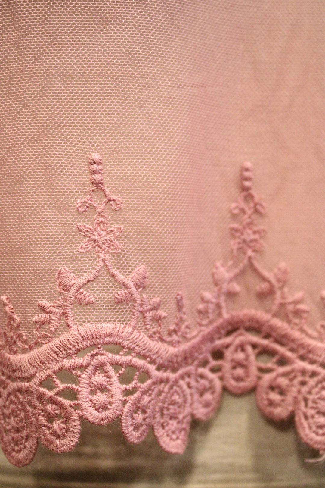 Skip Along Dusty Rose Lace Tank