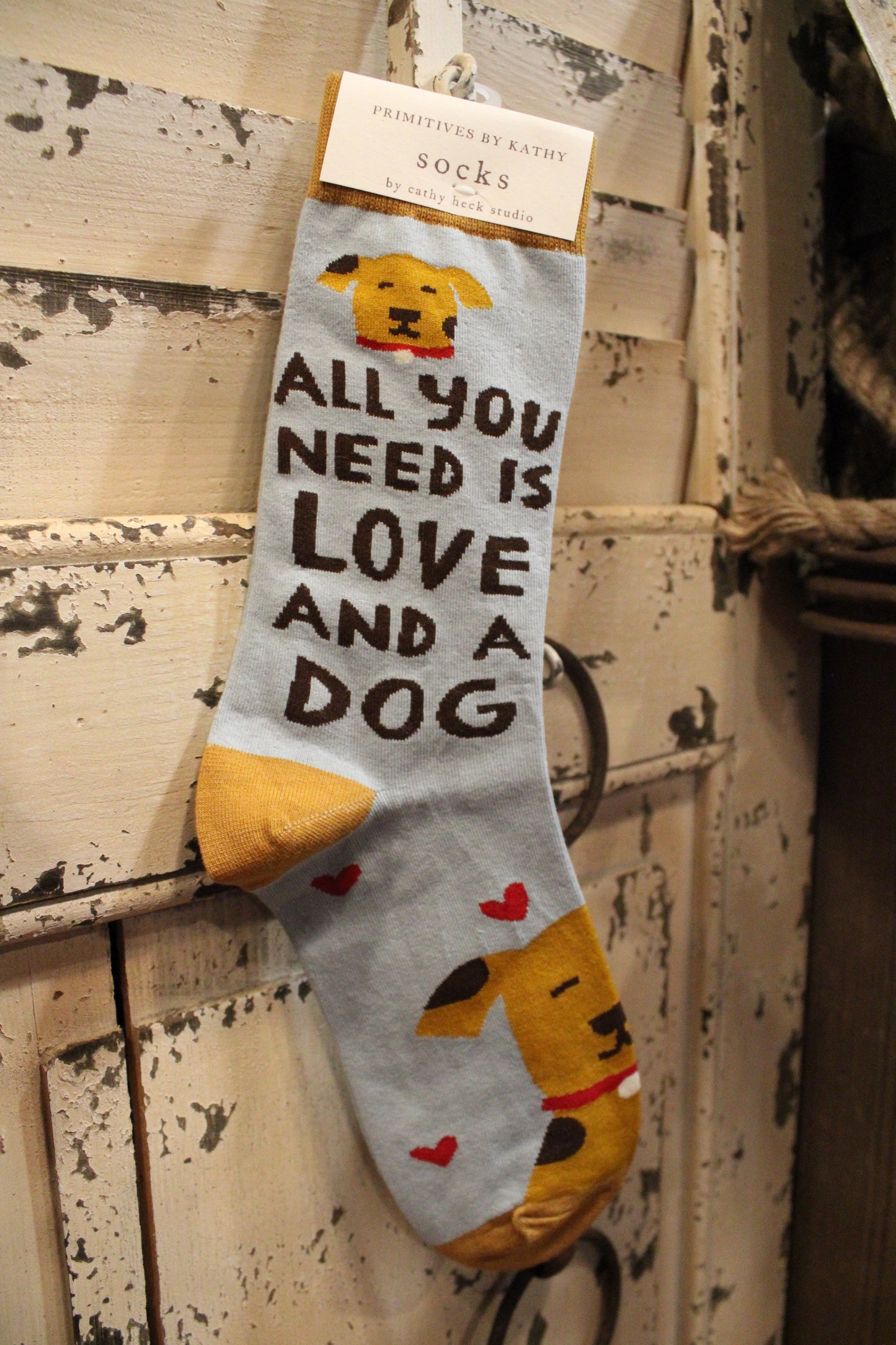 All You Need Is Love and A Dog Socks