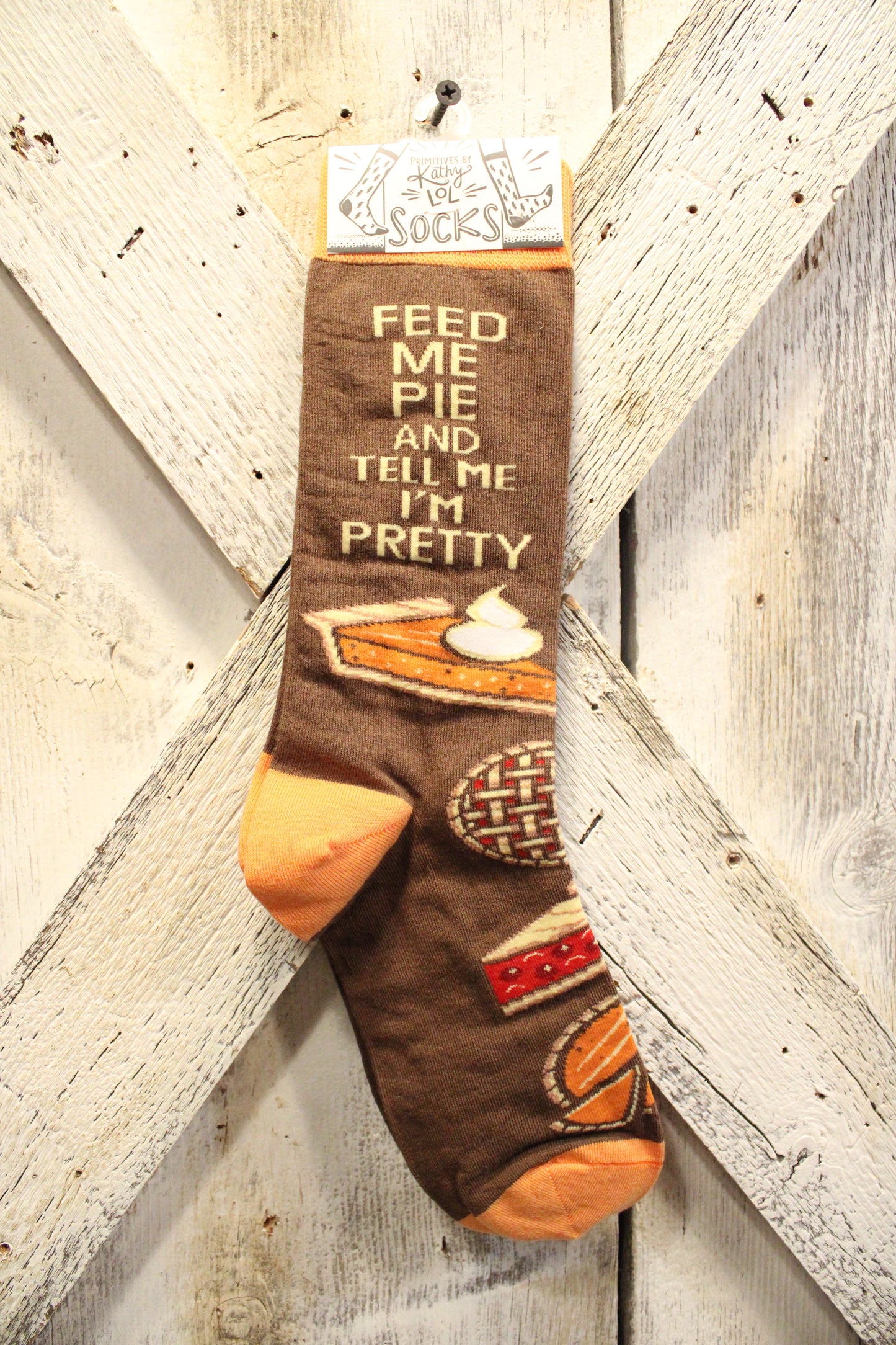 Feed Me Pie Socks