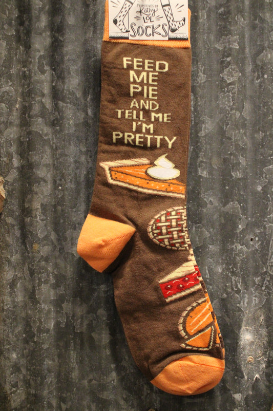 Feed Me Pie Socks