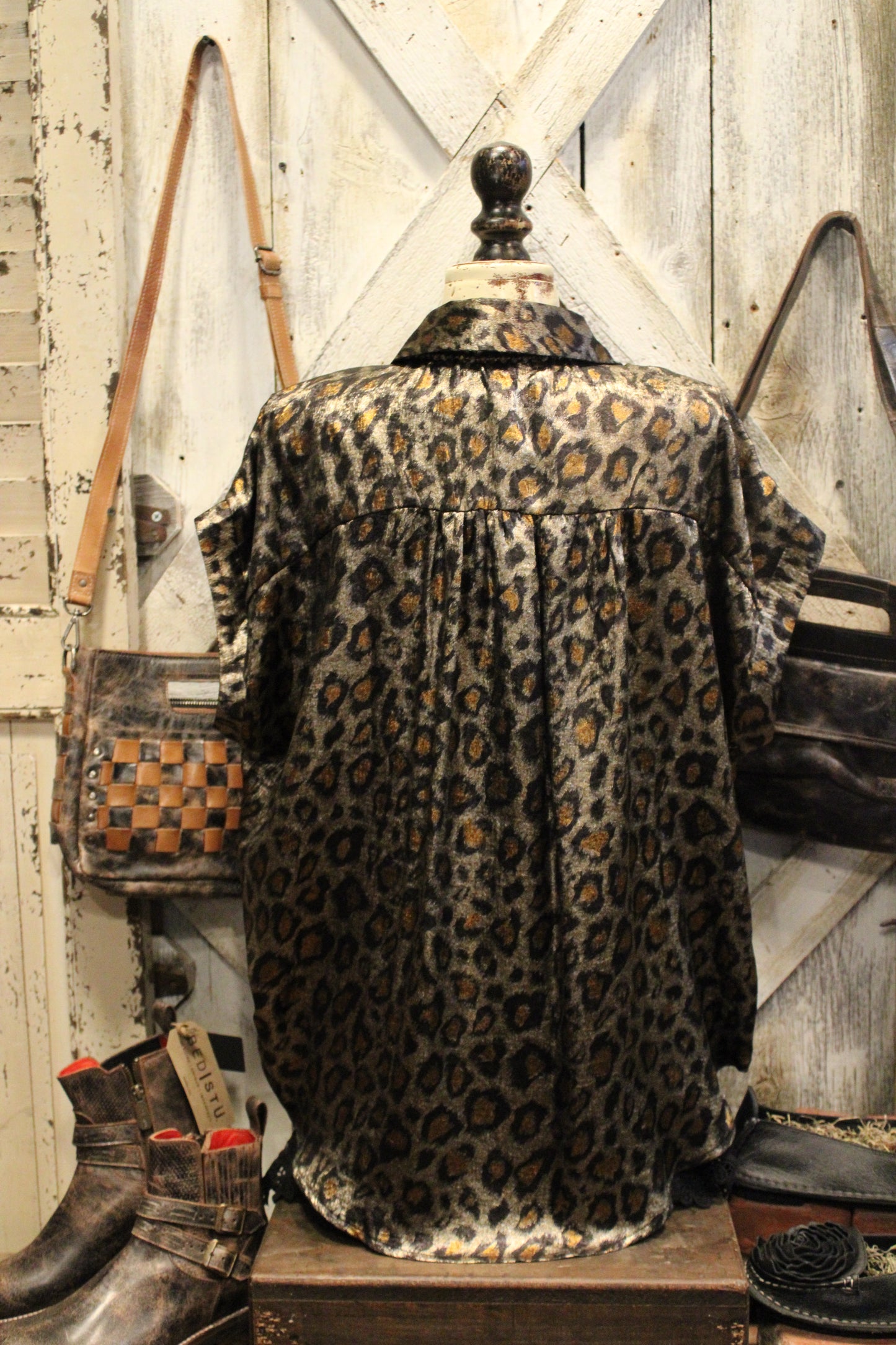 Glamorous Animal Print Top