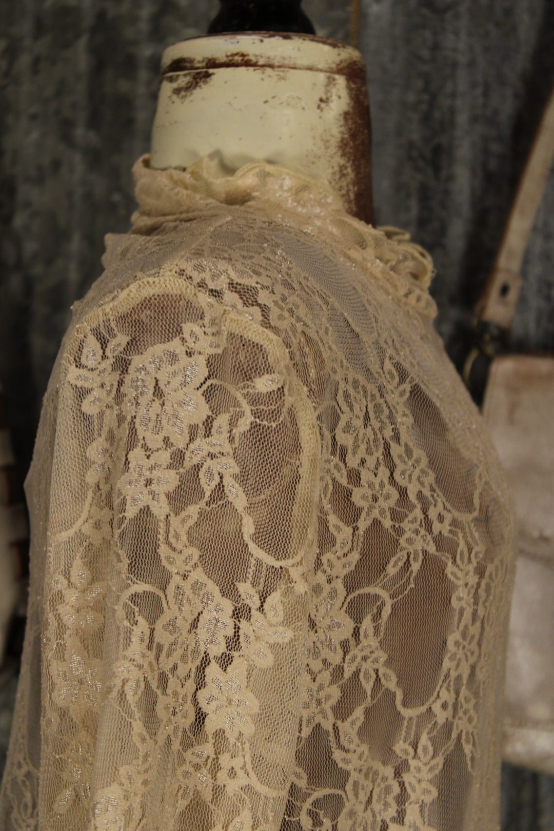 Desert Whisper Mesh Blouse