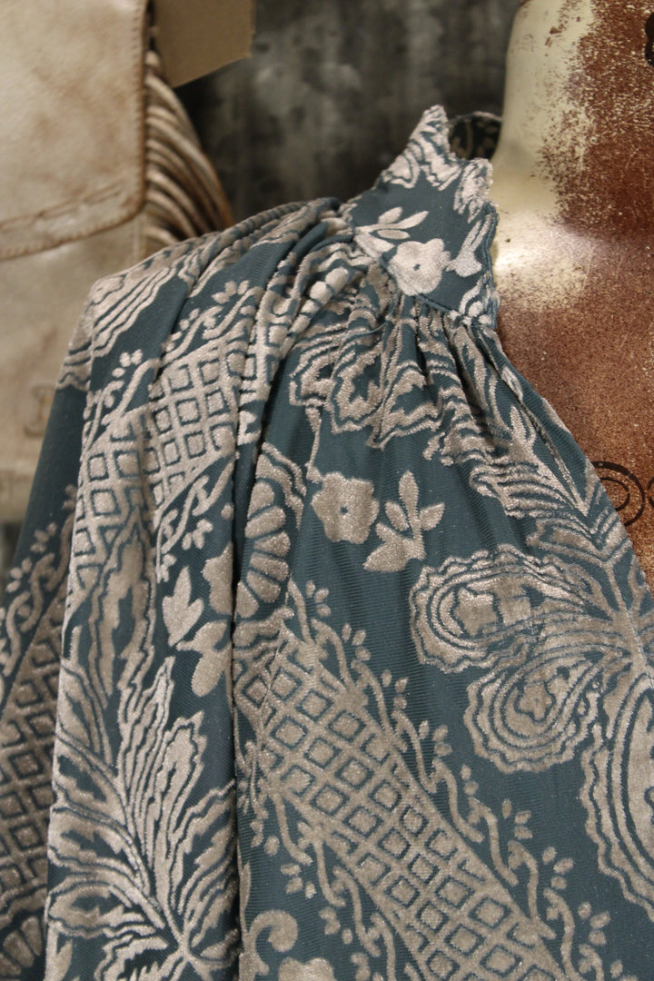 Sage Shimmer Blouse